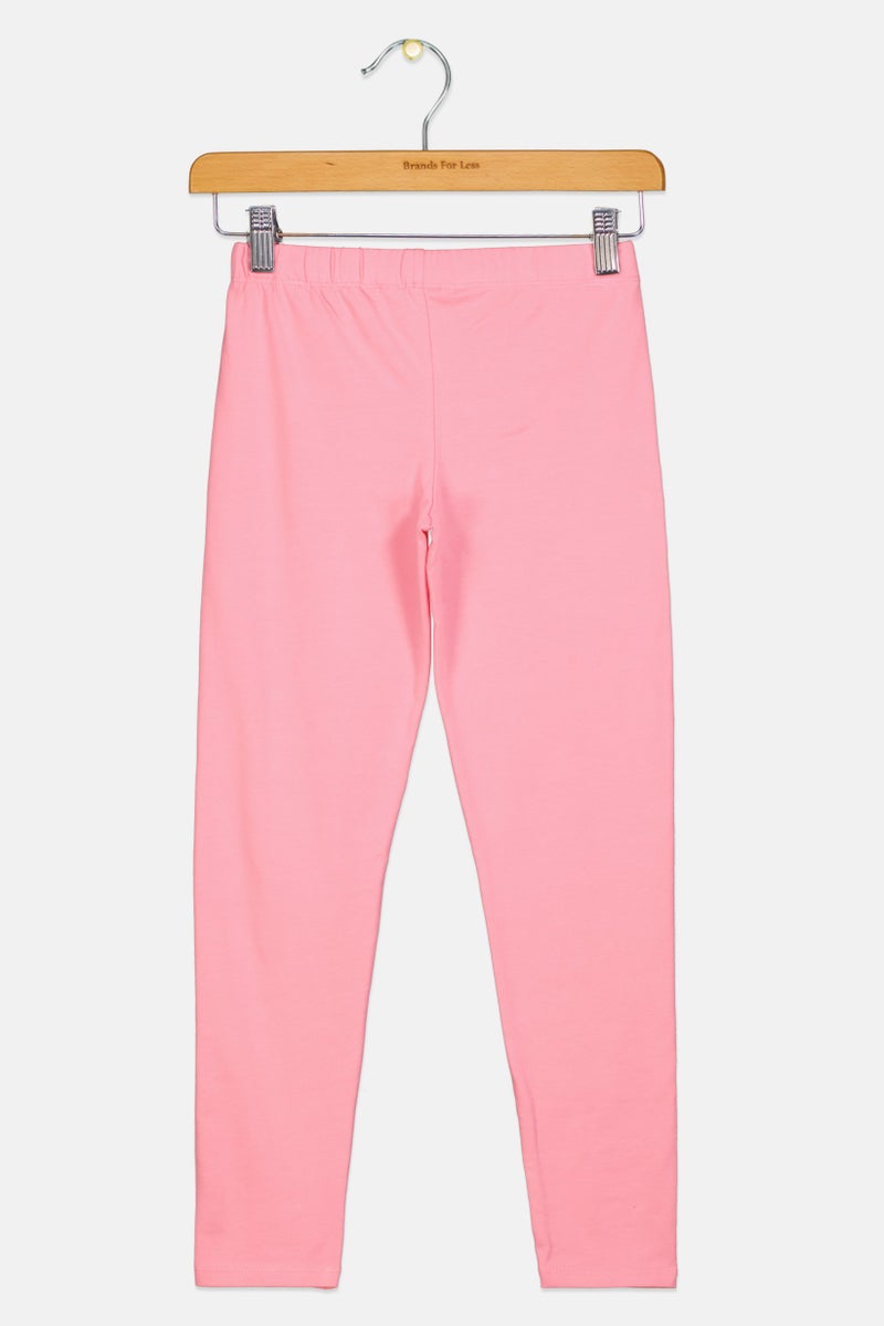 Hamleys Kids Girl Graphic Print Leggings, Pink - Image 3